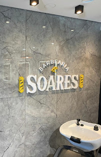 Letreiro da Barbearia Soares